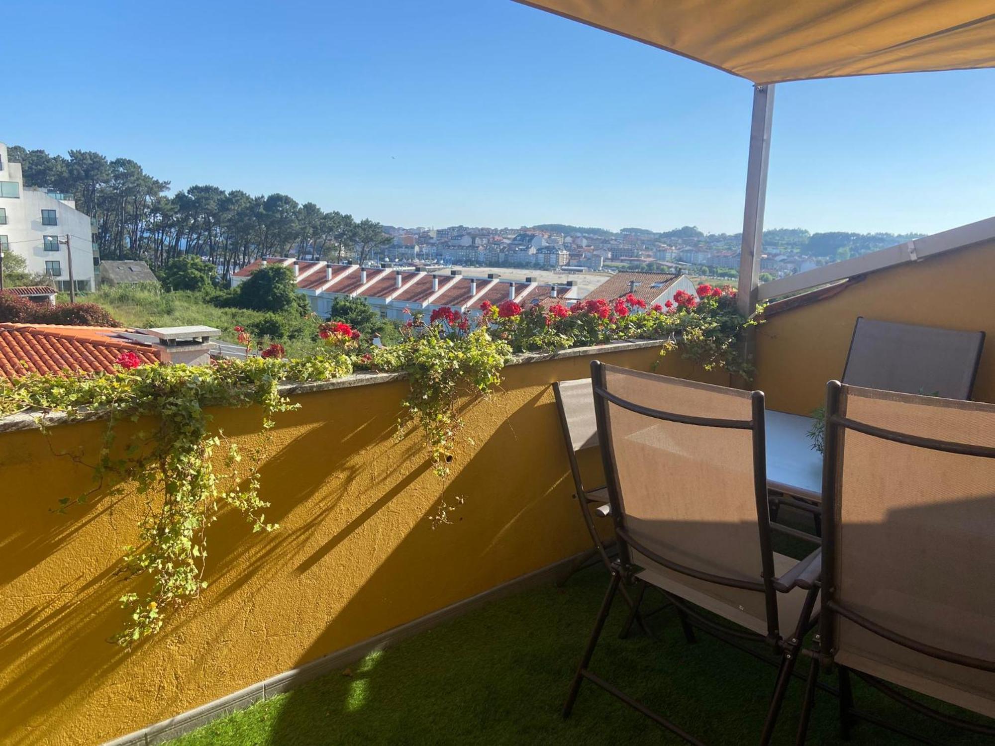 Bonito apartamento en la playa Sanxenxo Exterior foto