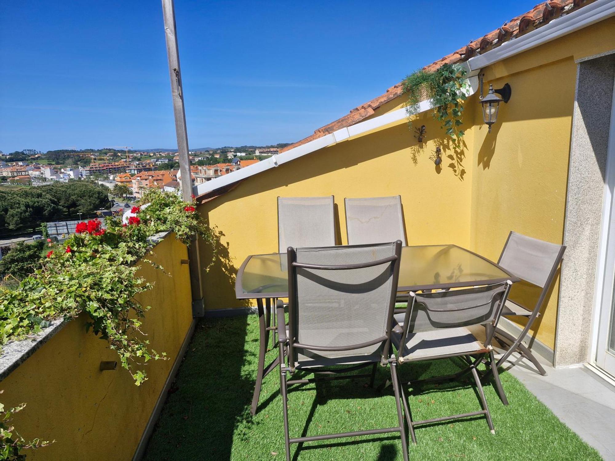 Bonito apartamento en la playa Sanxenxo Exterior foto